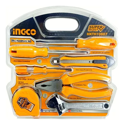 INGCO Kit Herramientas Premium