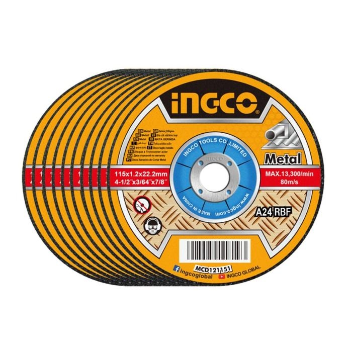 INGCO Paquete de discos para metal